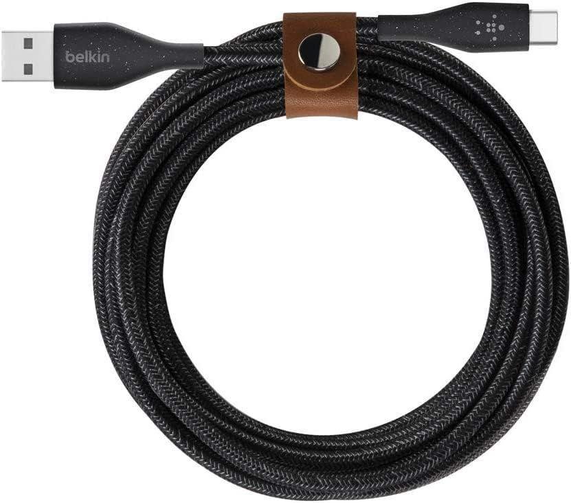 Renoverad Belkin DuraTek Plus USB-A To USB-C Cable with 4ft Strap - Reebelo Sverige
