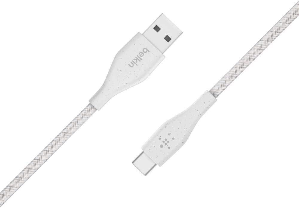 Renoverad Belkin DuraTek Plus USB-A To USB-C Cable with 4ft Strap - Reebelo Sverige