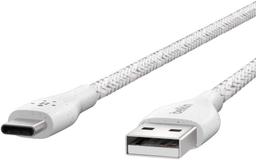 Renoverad Belkin DuraTek Plus USB-A To USB-C Cable with 4ft Strap - Reebelo Sverige
