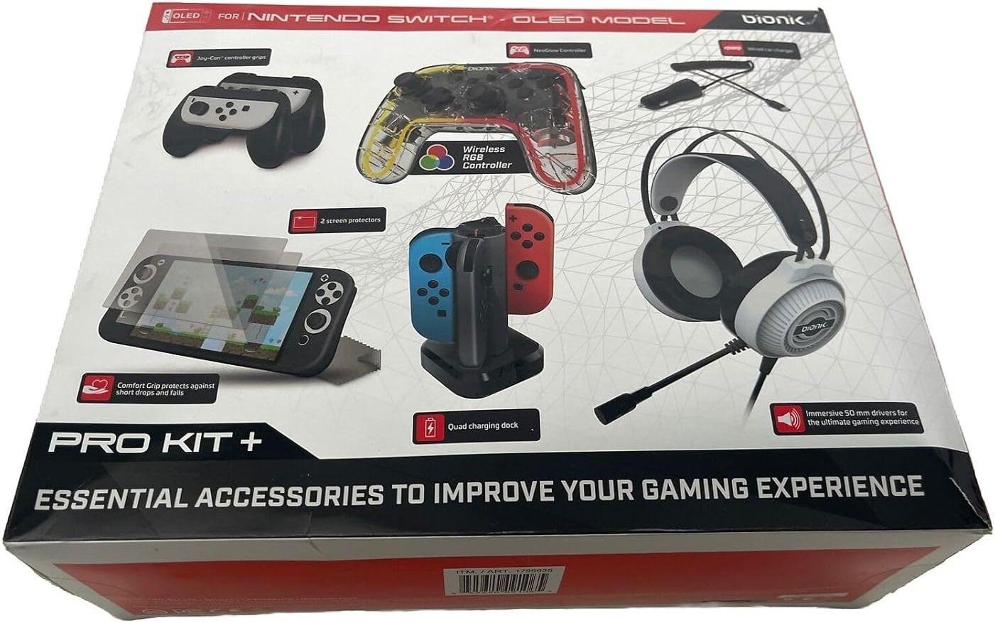 Renoverad Bionik Pro Kit+ for Switch OLED - Reebelo Sverige