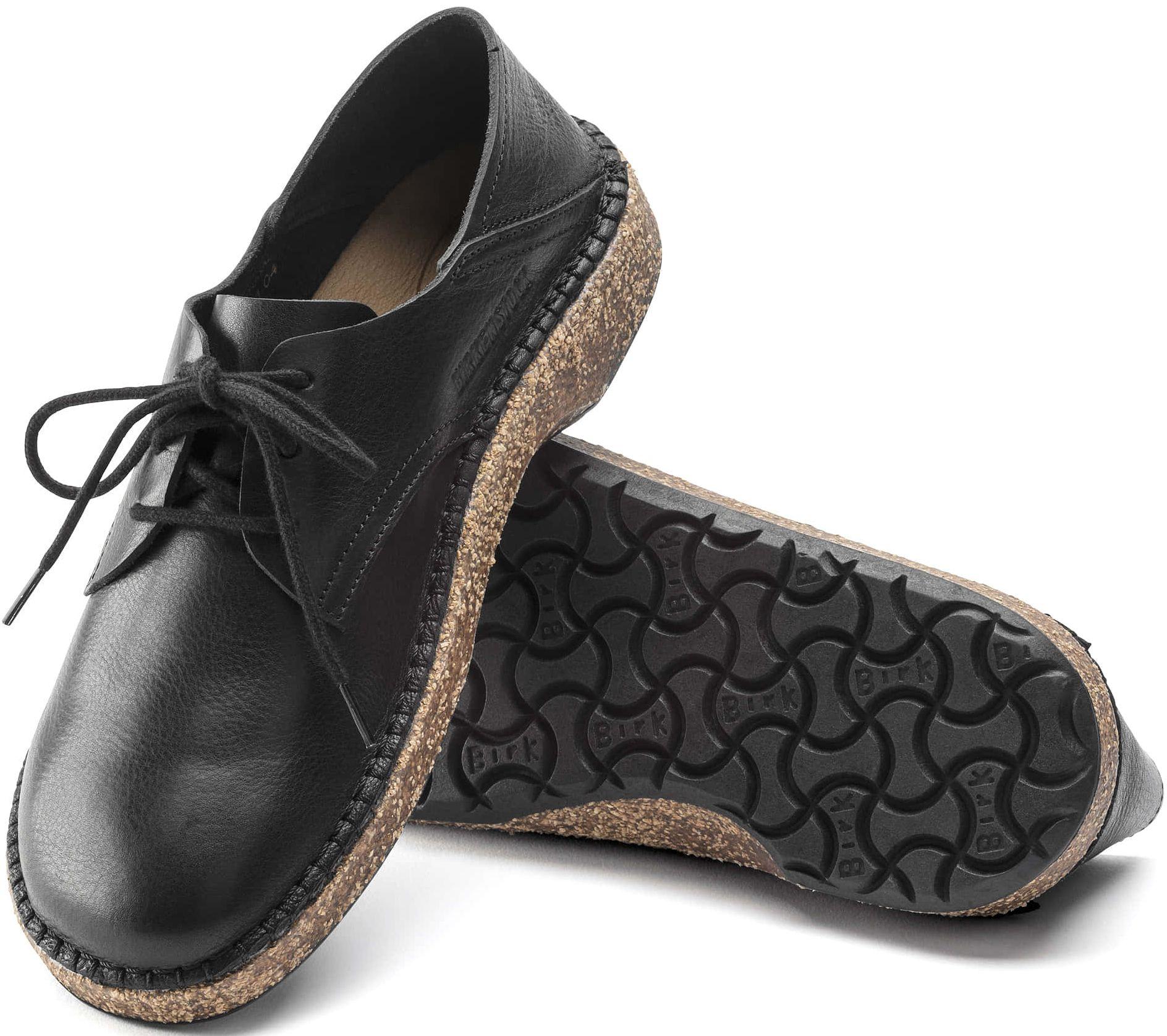 Renoverad Birkenstock Gary Natural Leather Unisex Shoes - Reebelo Sverige