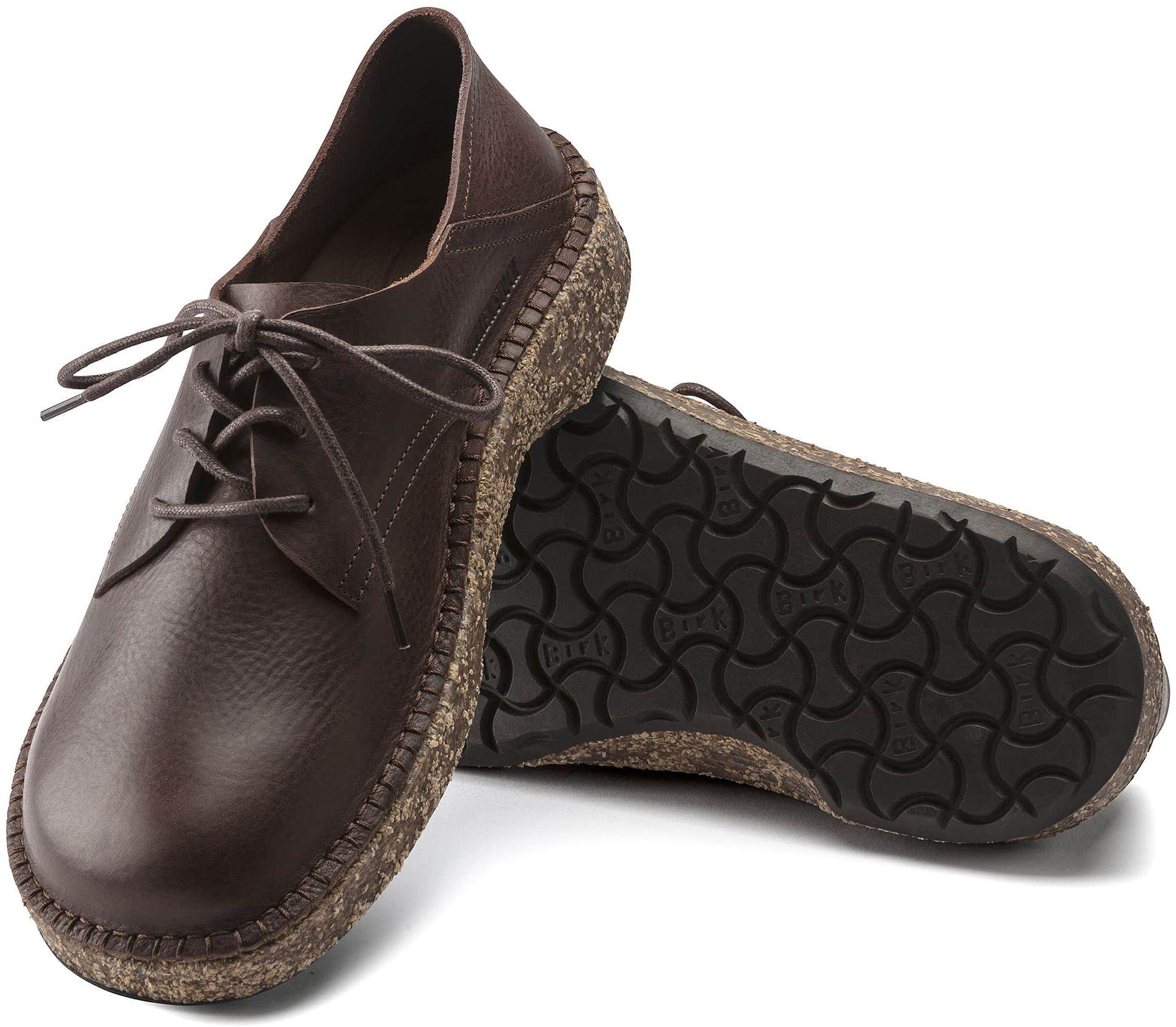 Renoverad Birkenstock Gary Natural Leather Unisex Shoes - Reebelo Sverige