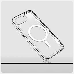 Renoverad Blacktech Magnetic Clear Phone Case for iPhone 16e - Reebelo Sverige