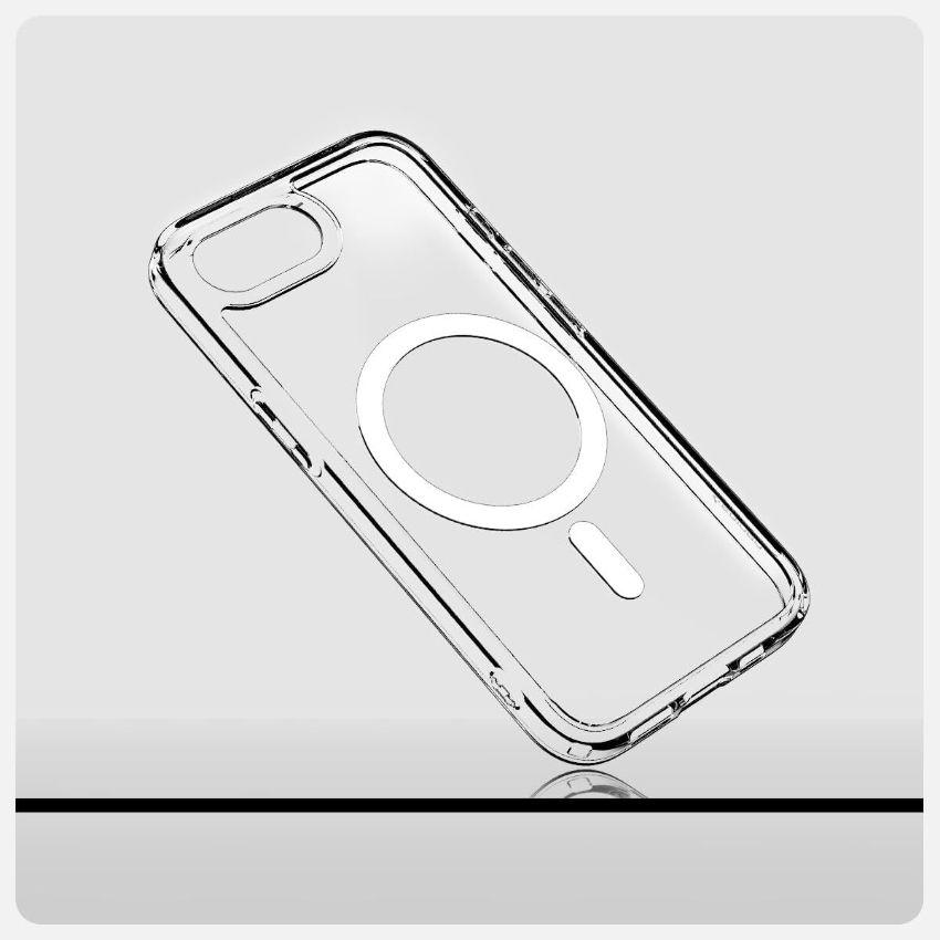 Renoverad Blacktech Magnetic Clear Phone Case for iPhone 16e - Reebelo Sverige