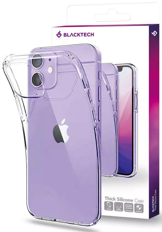 Renoverad Blacktech Thick Silicone Phone Case for iPhone 11 - Reebelo Sverige