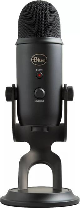 Renoverad Blue Blackout Yeti USB Microphone - Reebelo Sverige