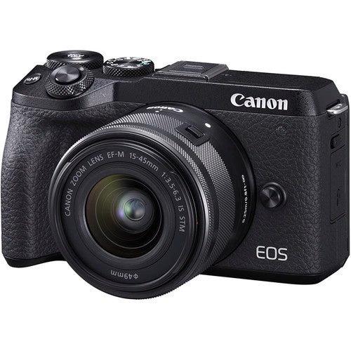 Renoverad Canon EOS M6 Mark II DSLR Camera Kit 15-45mm Lens - Reebelo Sverige