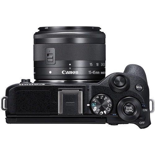 Renoverad Canon EOS M6 Mark II DSLR Camera Kit 15-45mm Lens - Reebelo Sverige