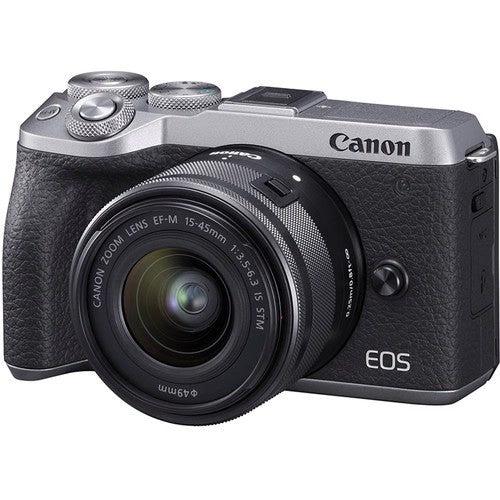 Renoverad Canon EOS M6 Mark II DSLR Camera Kit 15-45mm Lens - Reebelo Sverige