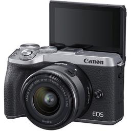 Renoverad Canon EOS M6 Mark II DSLR Camera Kit 15-45mm Lens - Reebelo Sverige