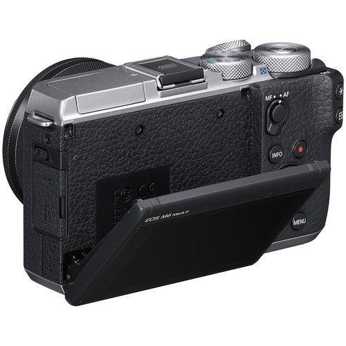 Renoverad Canon EOS M6 Mark II DSLR Camera Kit 15-45mm Lens - Reebelo Sverige