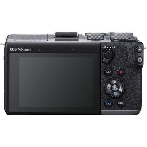Renoverad Canon EOS M6 Mark II DSLR Camera Kit 15-45mm Lens - Reebelo Sverige