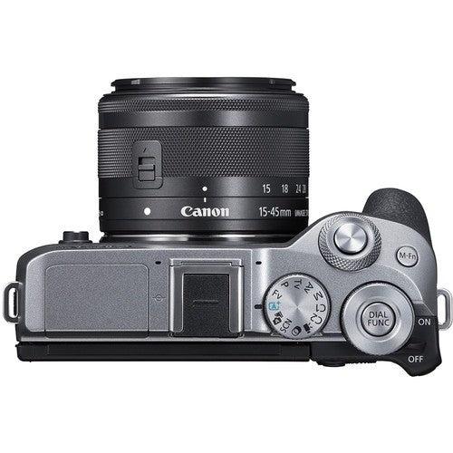 Renoverad Canon EOS M6 Mark II DSLR Camera Kit 15-45mm Lens - Reebelo Sverige