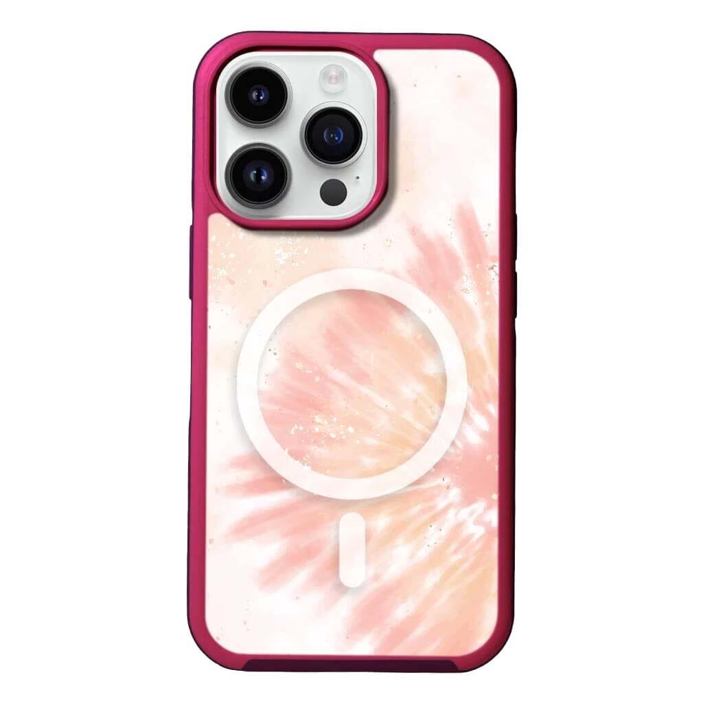 Renoverad Caseco MagSafe iPhone 13 Pro Max Orange Tie Dye Case - Reebelo Sverige