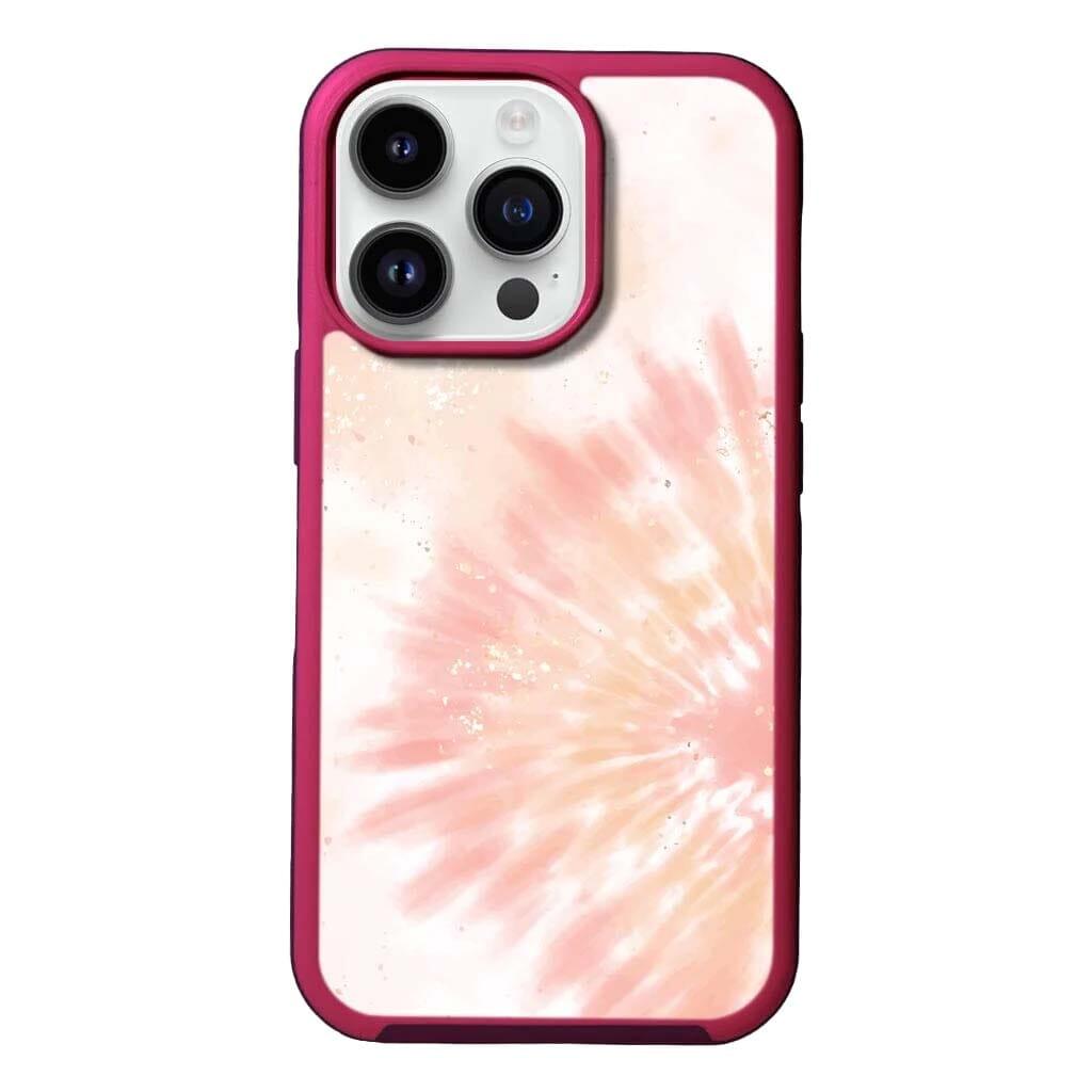 Renoverad Caseco MagSafe iPhone 13 Pro Max Orange Tie Dye Case - Reebelo Sverige