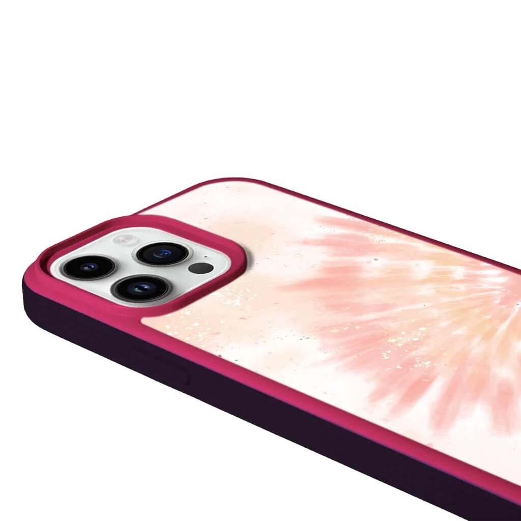 Renoverad Caseco MagSafe iPhone 13 Pro Max Orange Tie Dye Case - Reebelo Sverige
