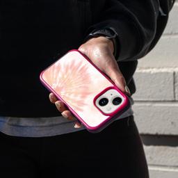 Renoverad Caseco MagSafe iPhone 14 Plus Orange Tie Dye Case - Reebelo Sverige