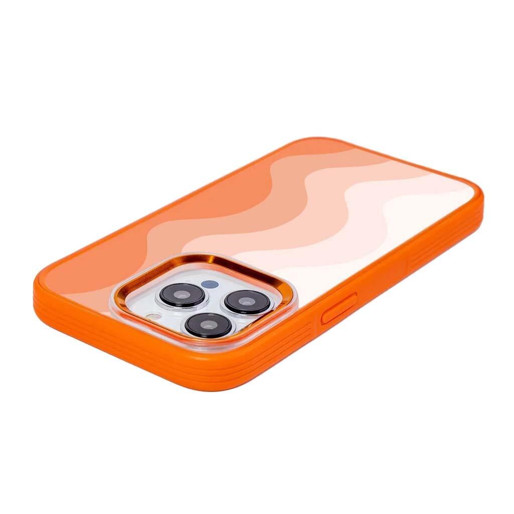 Renoverad Caseco MagSafe iPhone 14 Pro Max Orange Wave Case - Reebelo Sverige