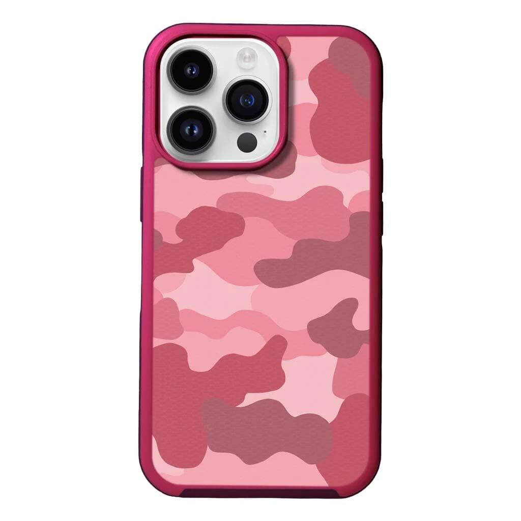 Renoverad Caseco MagSafe iPhone 14 Pro Pink Camo Case - Reebelo Sverige