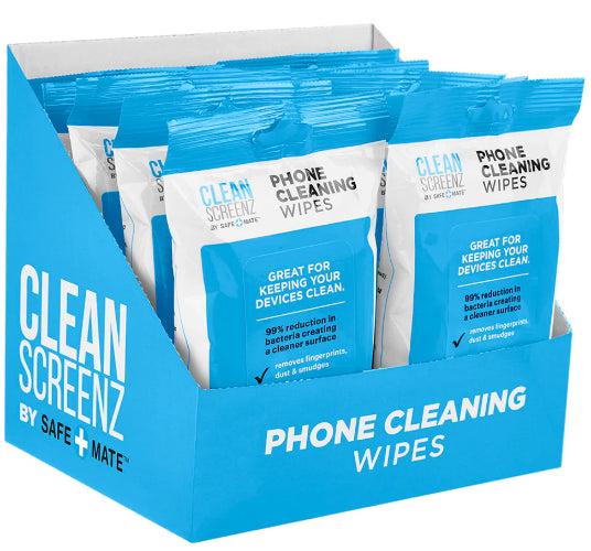Renoverad Case-Mate CleanScreenz Cleansing Phone Wipes (20pcs) - Reebelo Sverige