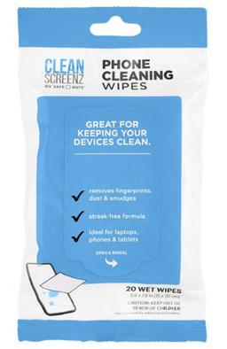 Renoverad Case-Mate CleanScreenz Cleansing Phone Wipes (20pcs) - Reebelo Sverige