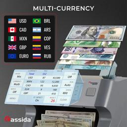 Renoverad Cassida 8800R V2 Mixed Bill Counter - Reebelo Sverige