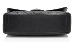 Renoverad Chanel Caviar Leather Classic Maxi Single Flap Bag - Reebelo Sverige