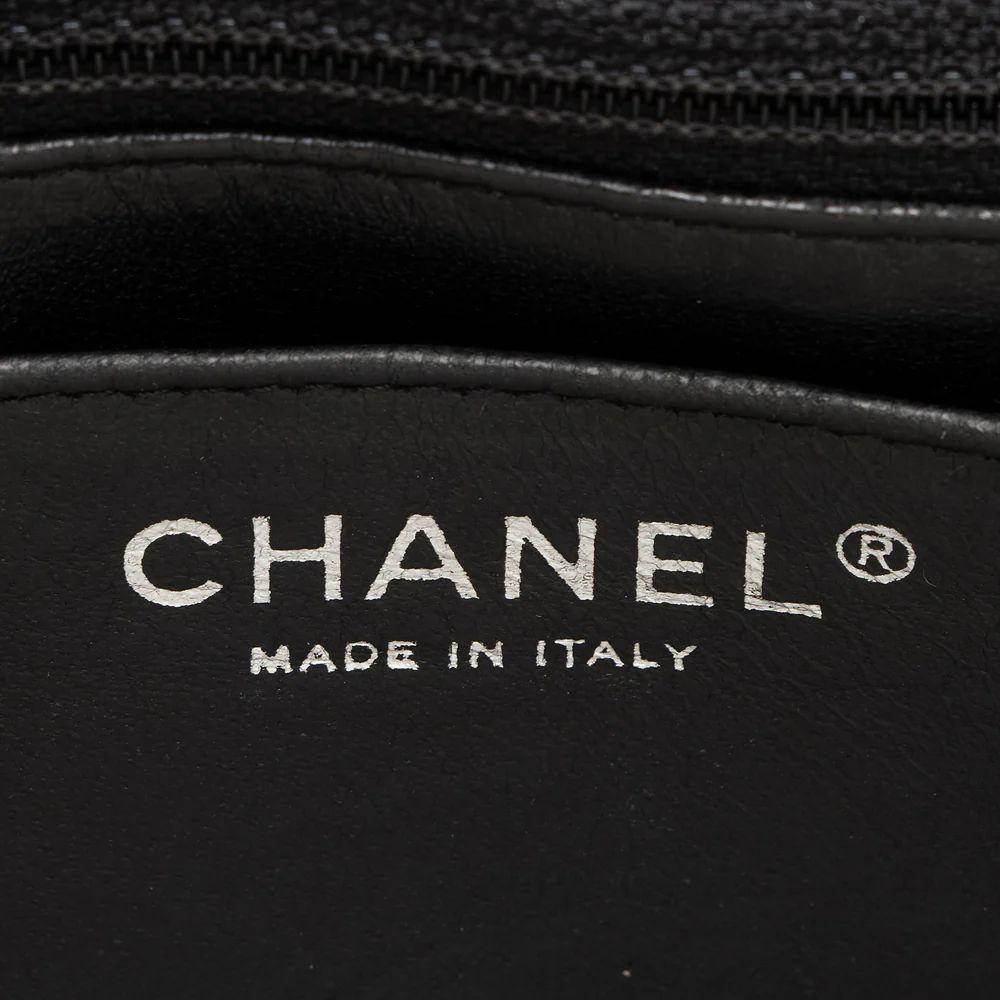 Renoverad Chanel Caviar Leather Classic Maxi Single Flap Bag - Reebelo Sverige