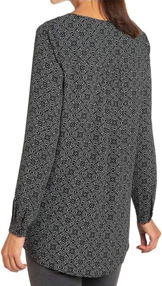 Renoverad Chelsea & Theodore Women's Top Geo Print - Reebelo Sverige