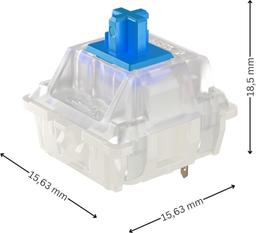 Renoverad CHERRY MX RGB Blue Switch Kit - Reebelo Sverige