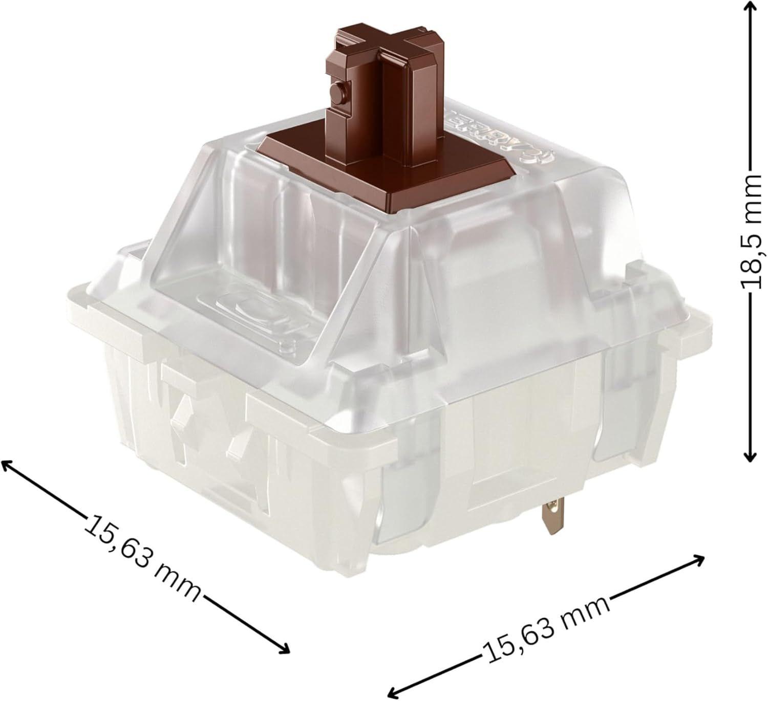 Renoverad CHERRY MX RGB Brown Switch Kit - Reebelo Sverige