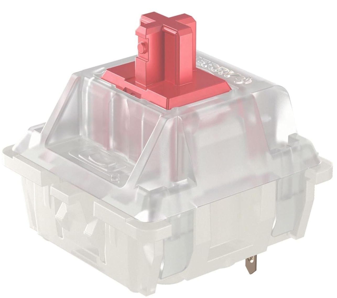Renoverad CHERRY MX RGB Silent Red Switch Kit - Reebelo Sverige