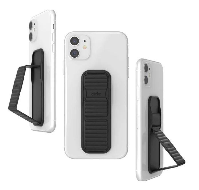 Renoverad Clckr Stand & Grip Pebbled Line Phone Grip  - Reebelo Sverige