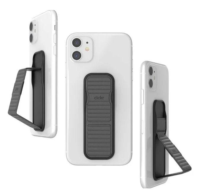 Renoverad Clckr Stand & Grip Pebbled Line Phone Grip  - Reebelo Sverige