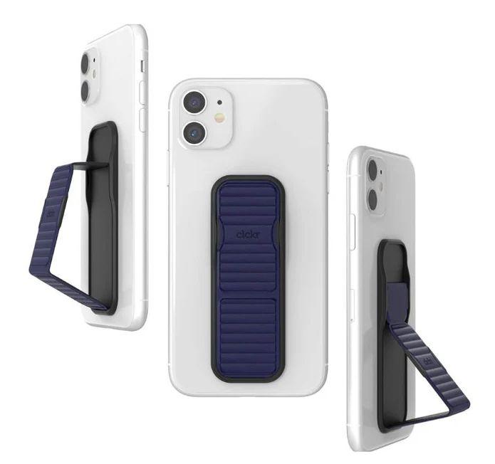 Renoverad Clckr Stand & Grip Pebbled Line Phone Grip  - Reebelo Sverige