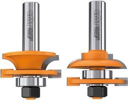 Renoverad CMT 891.502.11 2-Piece Rail & Stile Bit Set - Reebelo Sverige
