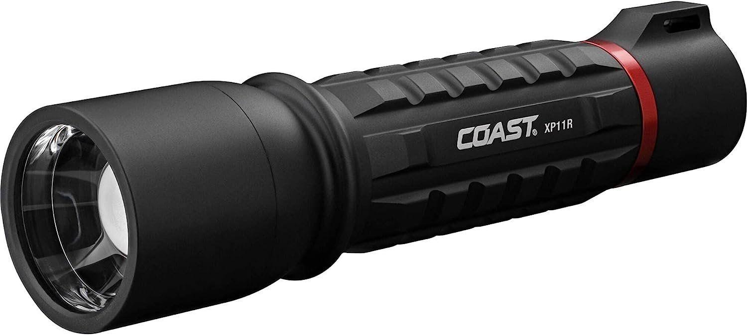 Renoverad Coast XP11R Rechargeable Dual Power LED Flashlight - Reebelo Sverige
