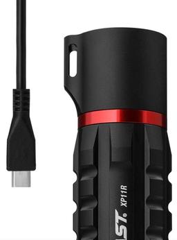 Renoverad Coast XP11R Rechargeable Dual Power LED Flashlight - Reebelo Sverige