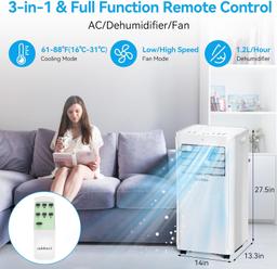 Renoverad Coolblus A016B Portable Air Conditioner - Reebelo Sverige