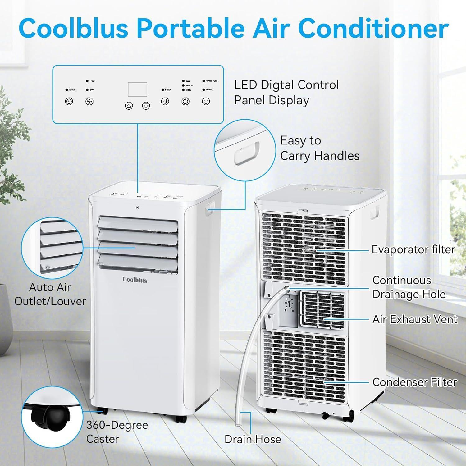 Renoverad Coolblus A016B Portable Air Conditioner - Reebelo Sverige