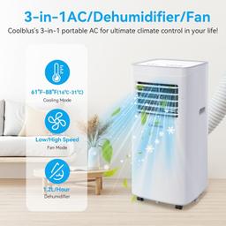 Renoverad Coolblus Portable Air Conditioner A019K-05KR - Reebelo Sverige