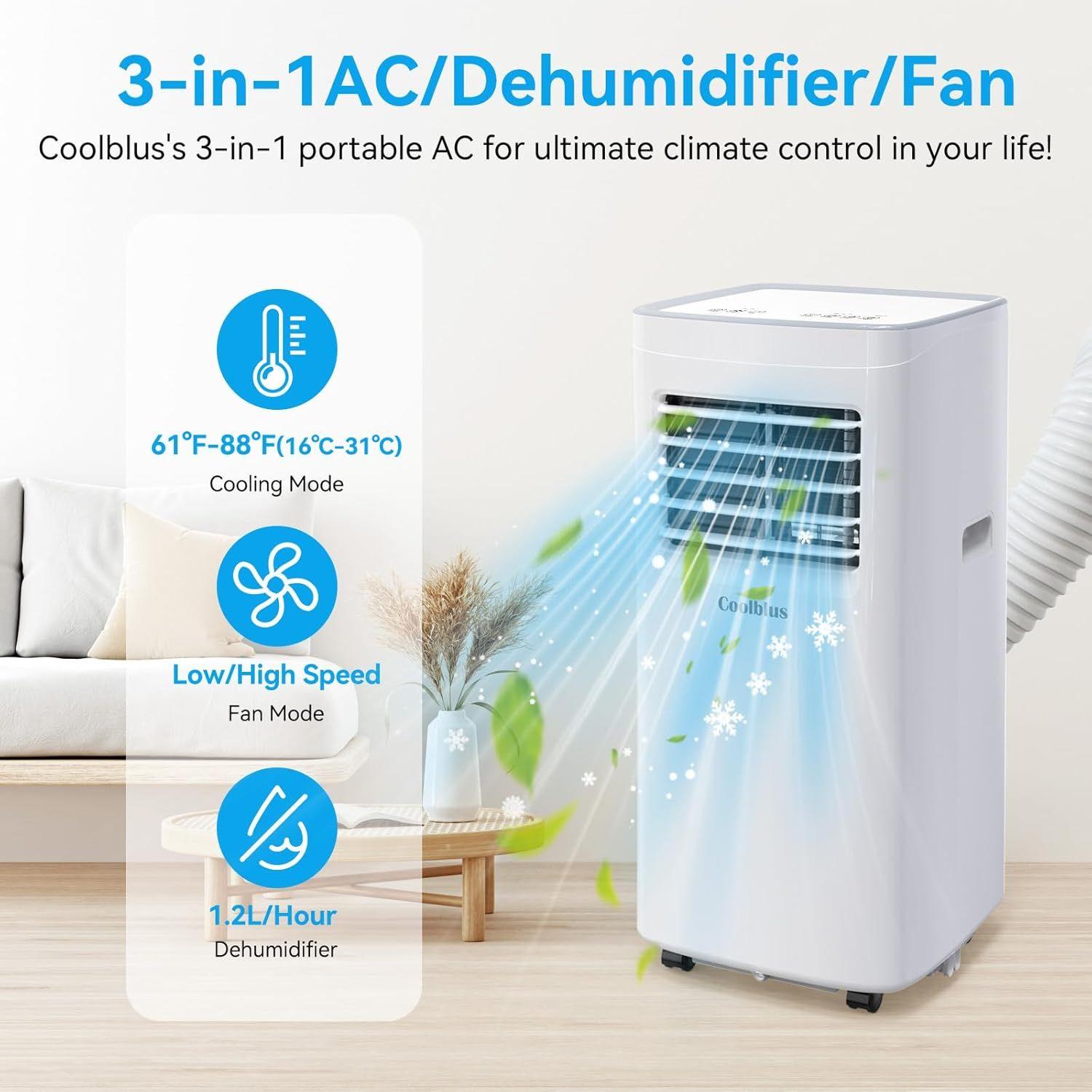 Renoverad Coolblus Portable Air Conditioner A019K-05KR - Reebelo Sverige