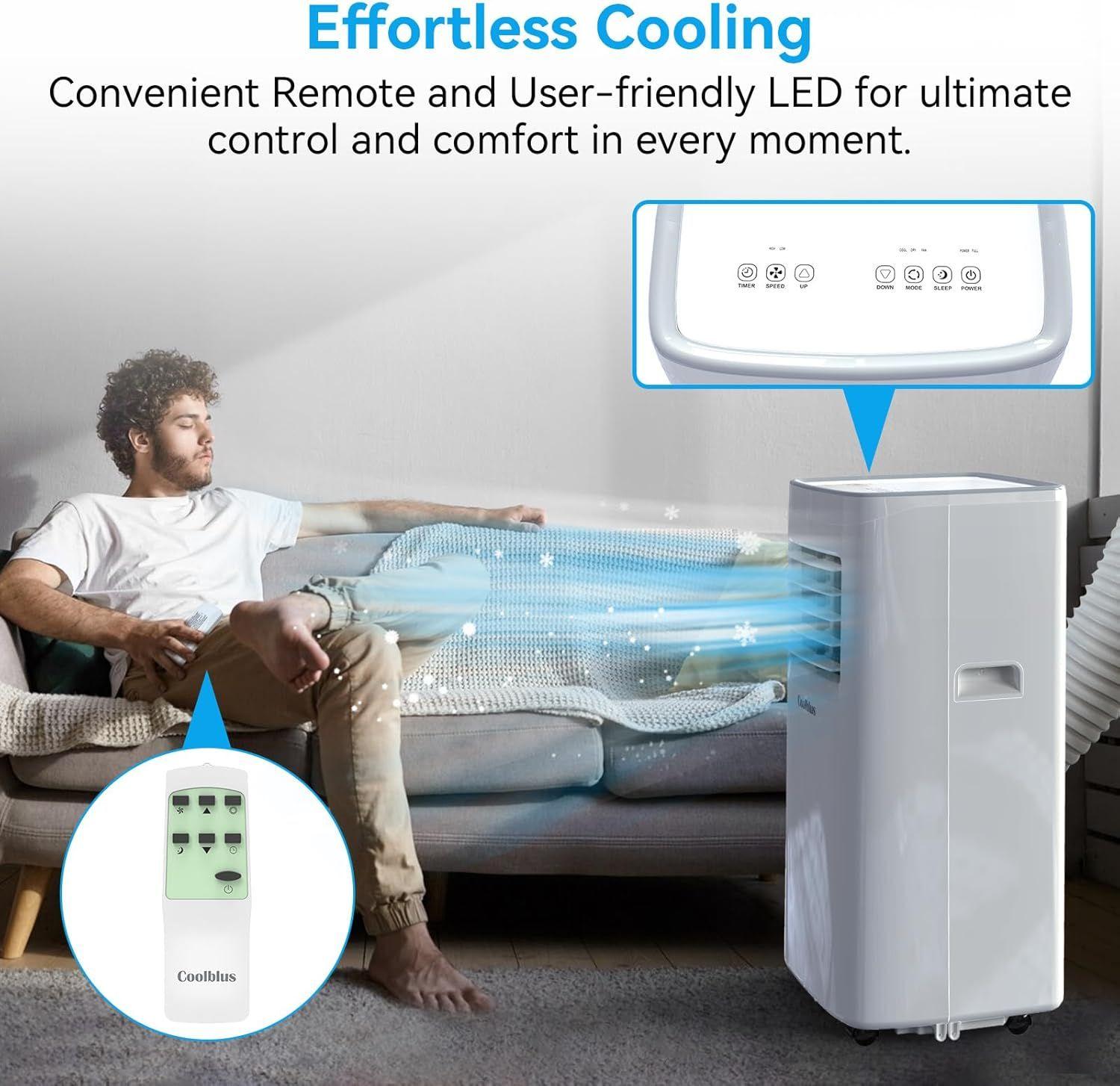 Renoverad Coolblus Portable Air Conditioner A019K-05KR - Reebelo Sverige