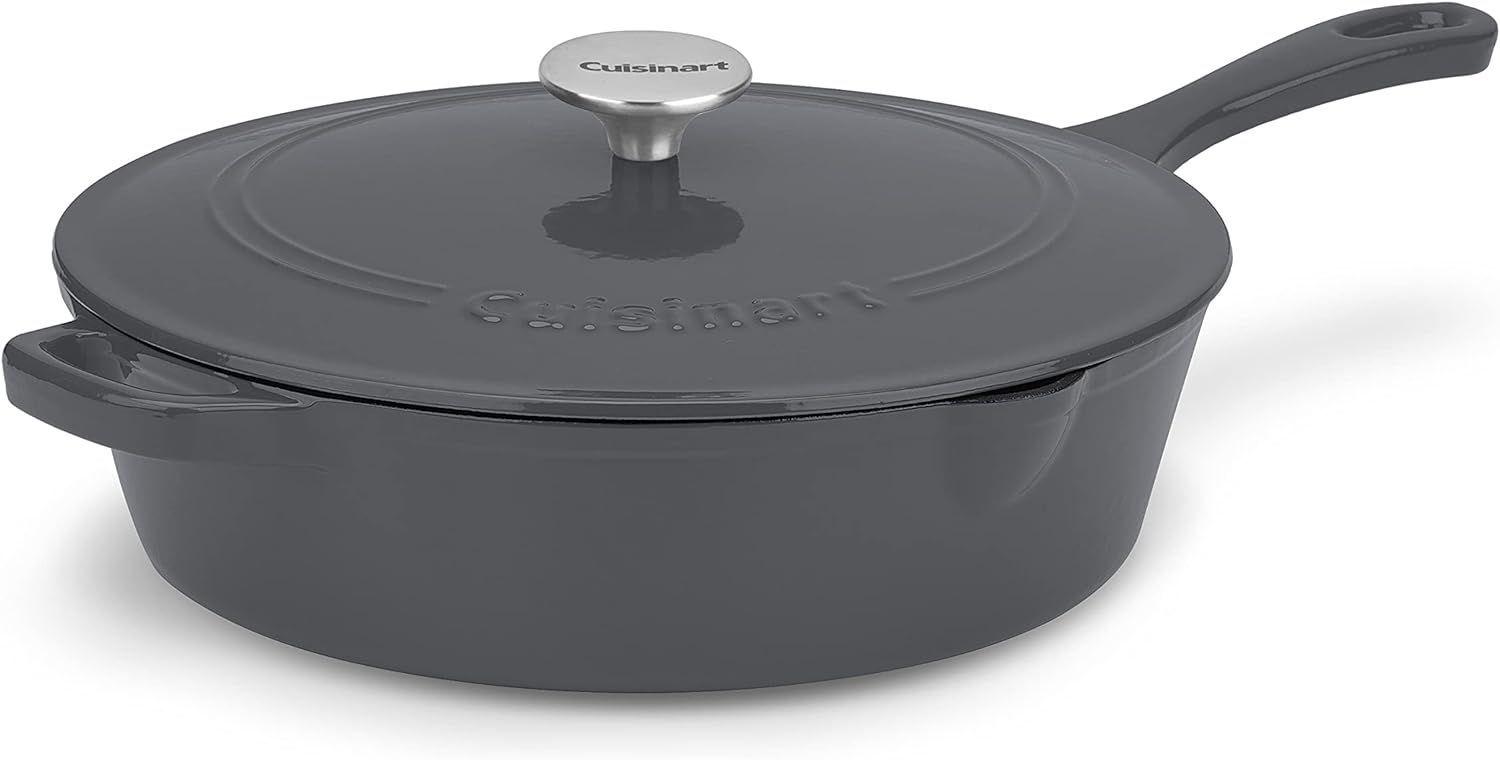 Renoverad Cuisinart 12" Chicken Fryer Cast Iron CI45-30 - Reebelo Sverige