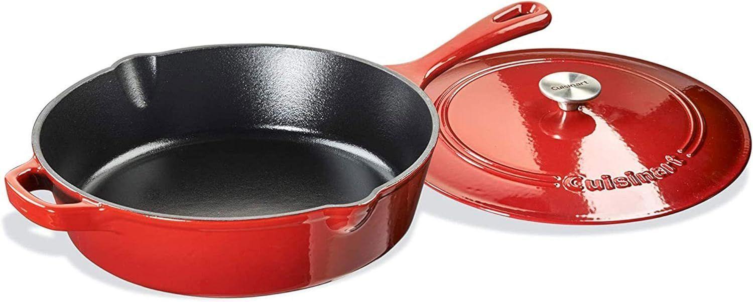 Renoverad Cuisinart 12" Chicken Fryer Cast Iron CI45-30 - Reebelo Sverige
