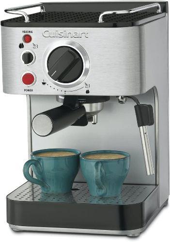 Renoverad Cuisinart 1.66 Quart Manual Espresso Machine (EM-100) - Reebelo Sverige