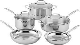 Renoverad Cuisinart Classic Set 8 Pieces Cookware Set - Reebelo Sverige