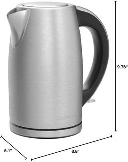 Renoverad Cuisinart Electric Cordless Tea Kettle (JK-17) - Reebelo Sverige