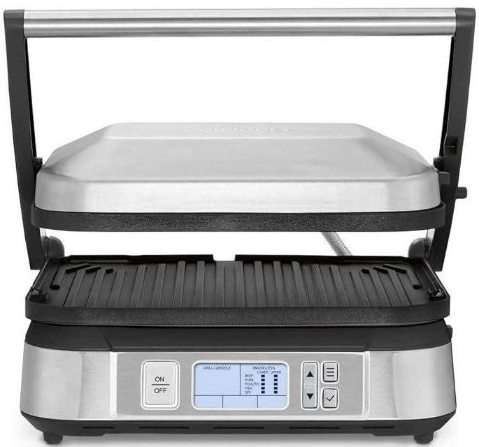 Renoverad Cuisinart GR-6FR Contact Smoke-Less Mode Griddler - Reebelo Sverige