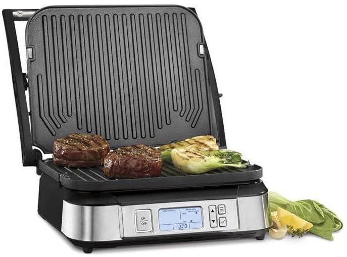 Renoverad Cuisinart GR-6FR Contact Smoke-Less Mode Griddler - Reebelo Sverige